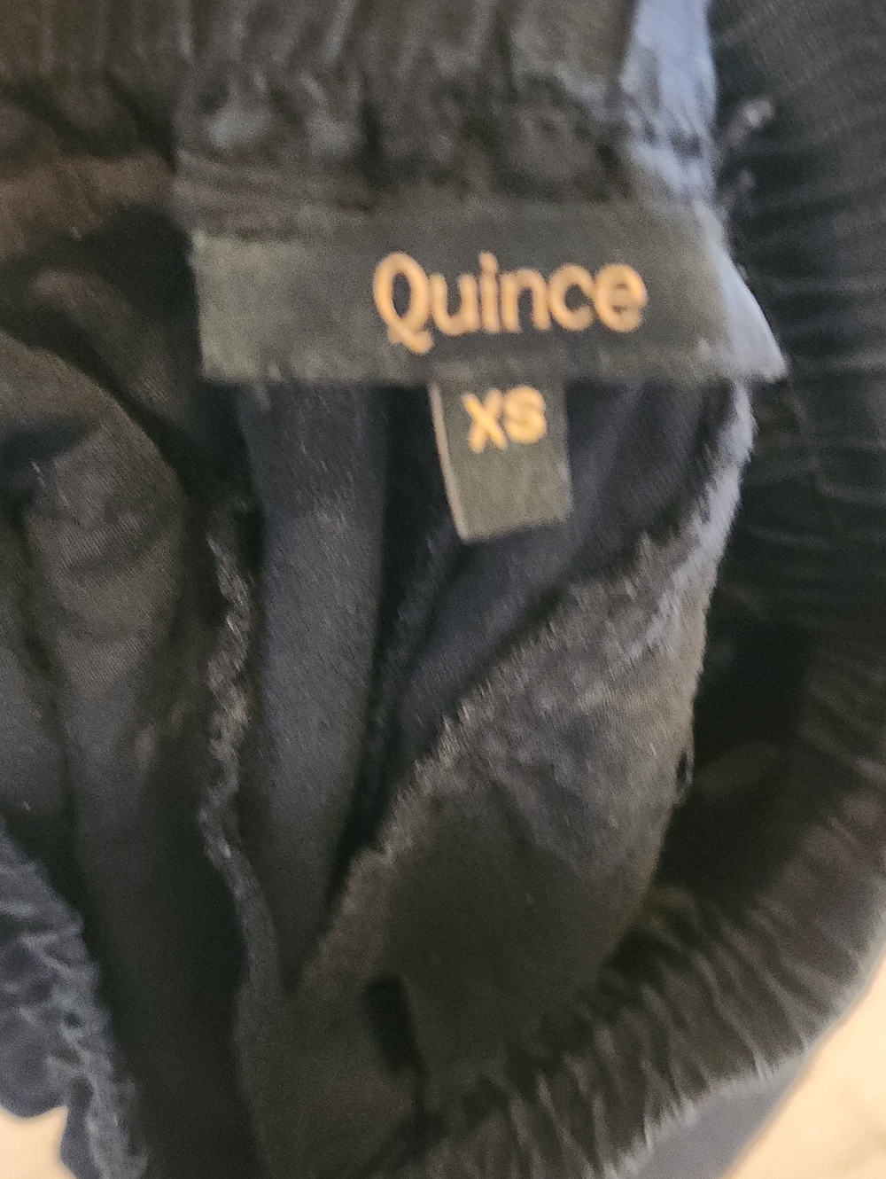Quince Black 100% Linen Pants - Picture 6 of 7